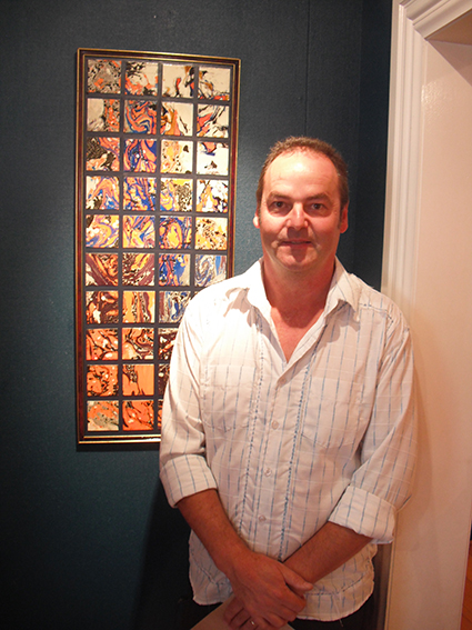 Mixed Media; Alan Wikinson-Mackie - "Citrus Undertow"